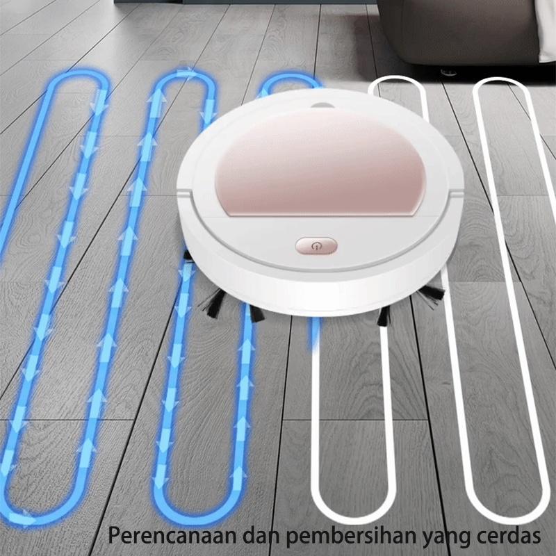 Robot Penyapu 3-in-1 Robot Penyapu Penyedot Debu Cerdas-Warna Ganda 8