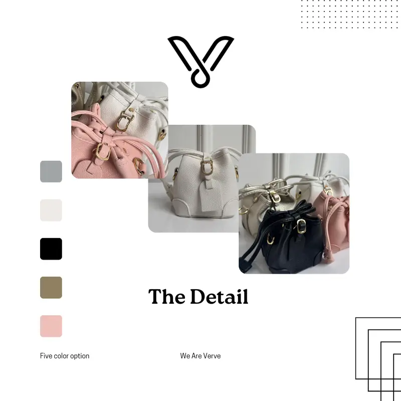 Verve Sucrose Mini Bag / Tas Wanita / Tas Selempang / Tas kekinian / Tas Modis 6