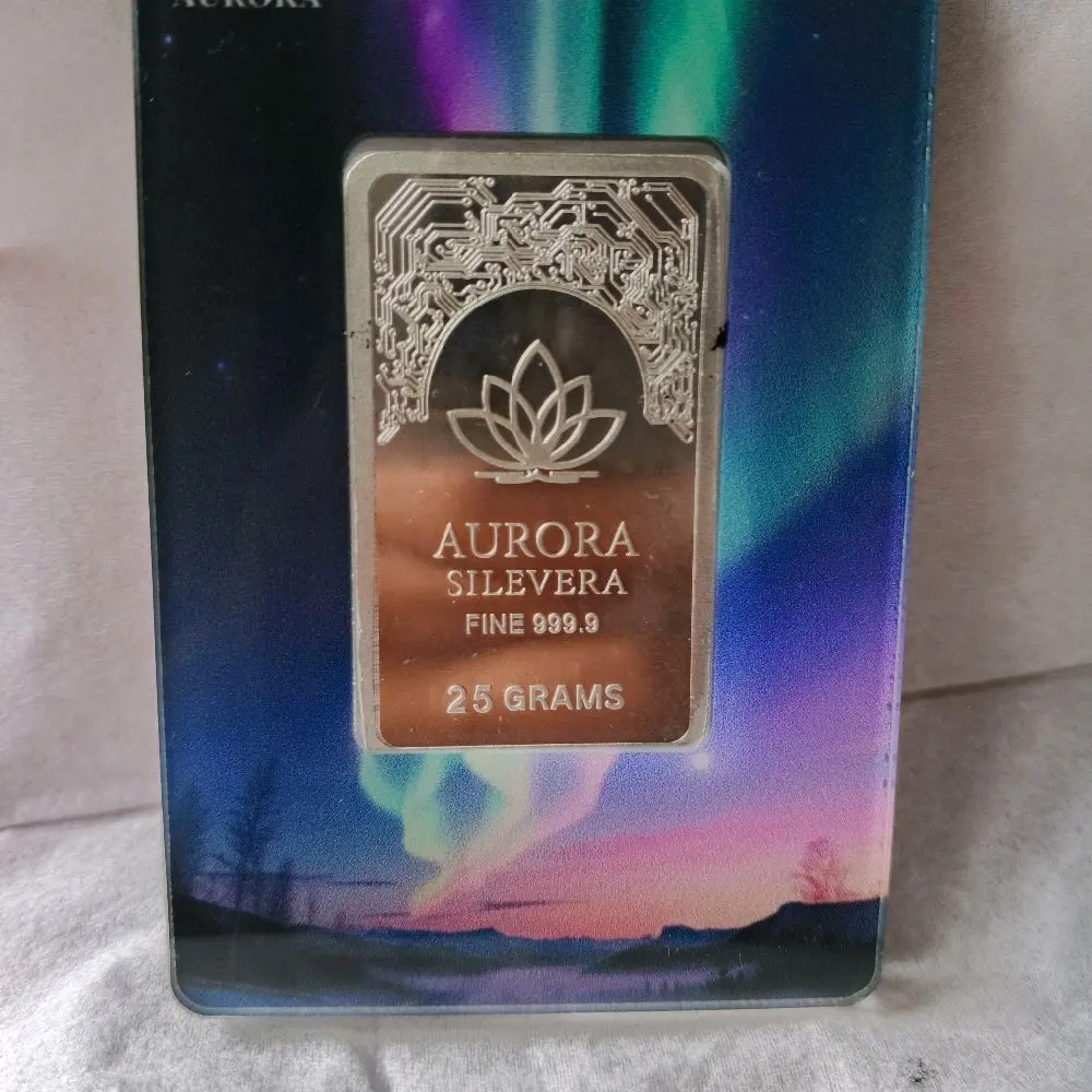 perak aurora 25gr kadar 999,9
