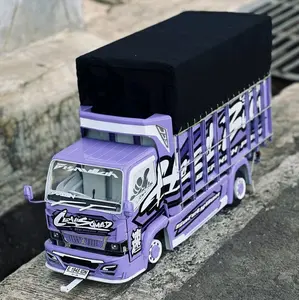 MINIATUR TRUK OLENG FULL VARIASI LAMPU  Toys