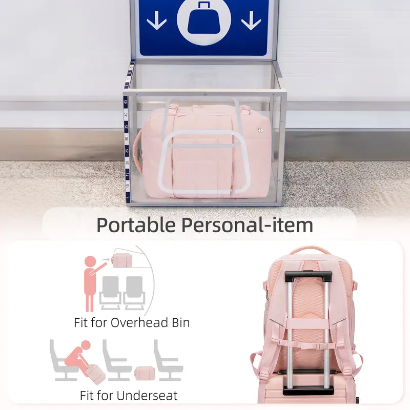 WESTBRONCO[PUFFER NUBIPACK] ransel multifungsional,terpisah basah dan kering,ritsleting anti-pencurian,lembut dan ringan,ransel perjalanan portabel 5