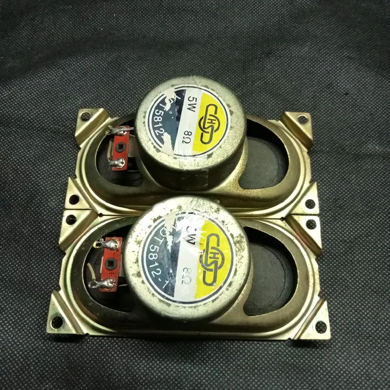 Speaker TV Lonjong Tekuk 8 Ohm 5 Watt panjang 13 cm lebar 6 cm 4