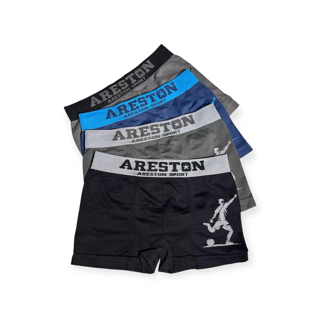 Areston anak isi 3 dan 6 pcs pakaian dalam Boxer anak laki -laki bahan rajut tampa jahitan samping