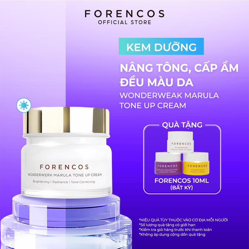 Kem dưỡng ẩm ban ngày nâng tone makeup Forencos Tone Up Cream - White 15ml/50ml