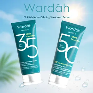 Wardah UV Shield Acne Calming Sunscreen Serum SERIES || SPF 35 PA++++ || SPF 50PA++++