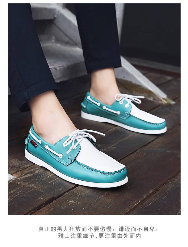 Product Introduction of 2024 Loafers Shoes for Men Leather Driving Shoes Retro Fashion Docksides Boat Shoes Classic Men Designer Flat Shoes Footwear Boy Comfort Bedroom 18