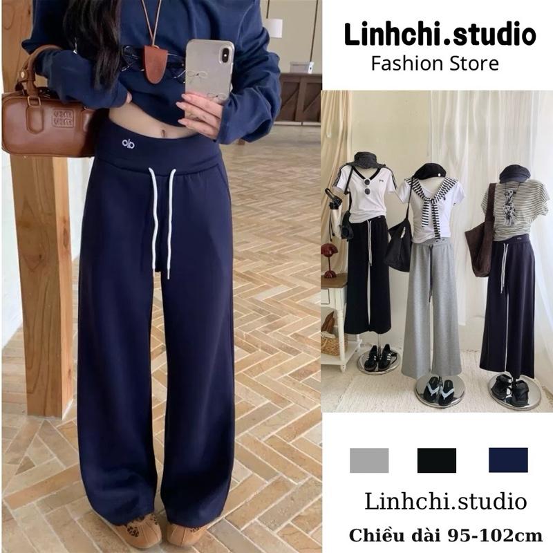 HÀNG QC-CÓ DÁNG NẤM Quần suông basic bản lưng cao 7 phân hách dáng tôn eo mã 888 _Linhchi.studio