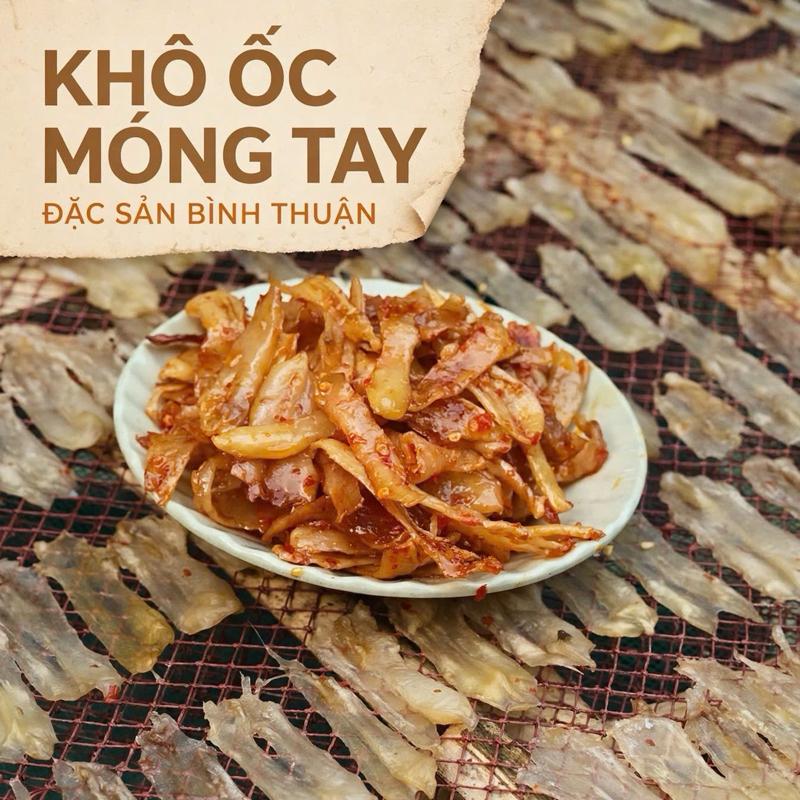 (10/12c)KHÔ ỐC MÓNG TAY NHÀ LÀM Đặc Sản Bình Thuận