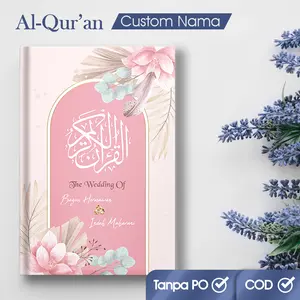 Custom Nama Al-Qur'an For Wedding Terjemahan Non Terjemahan Kado Mahar Pernikahan - Istiqomah