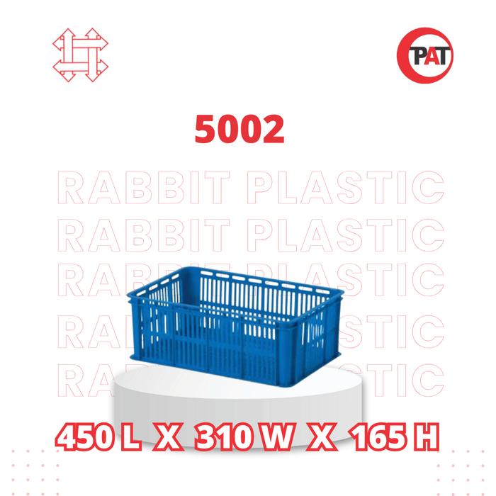 Gambar Rabbit Container Plastik Berlubang 5002 dari Putra Alam Teknologi Kab. Bekasi Tokopedia