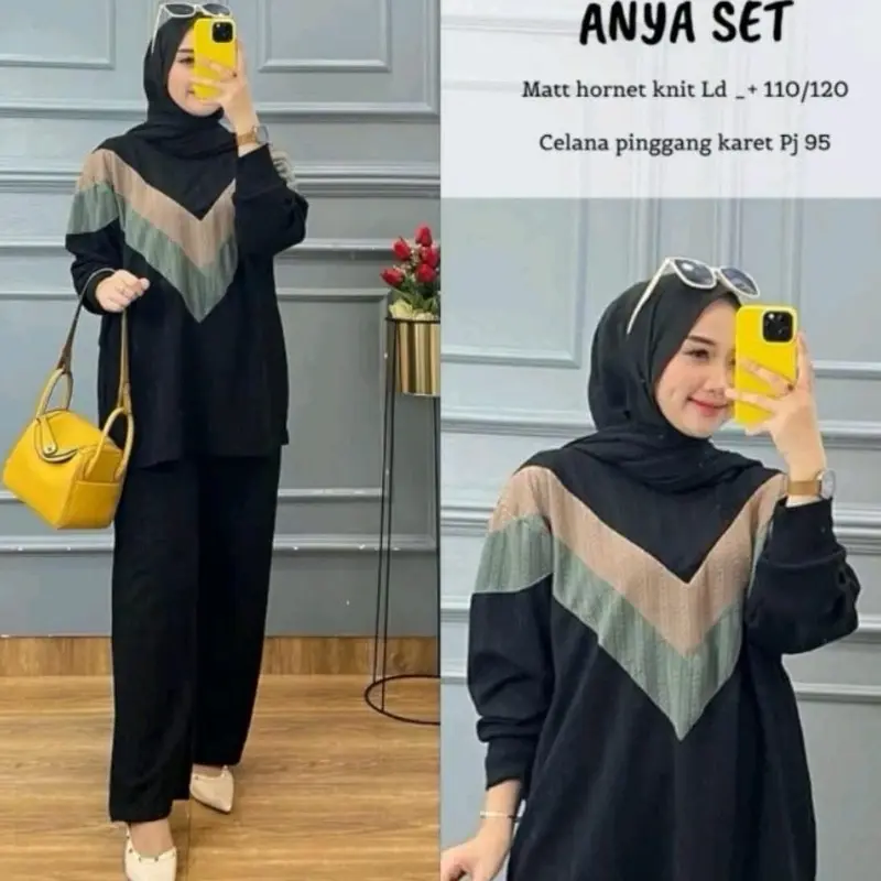 ￼ANYA SET ZIGZAG KOMBINASI ONESET TERBARU 3