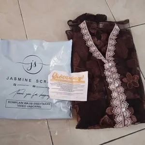 Arunika Outer  - Atasan Outer Brokat Kondangan by Jasminescraft