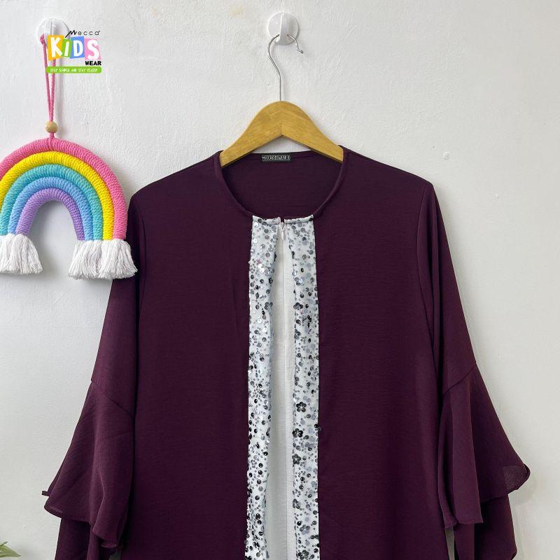 Mecca Abaya Dubai Syari Mewah Couple Mom&Kids Dress Muslim Wanita