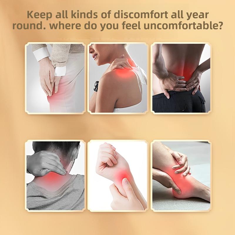 Product Introduction of [SG Ready Stock] 50 Pcs Big Herbal Ginger Plaster/Patch, Heat Patch Neck Shoulder Waist Body Plastic Unisex 5