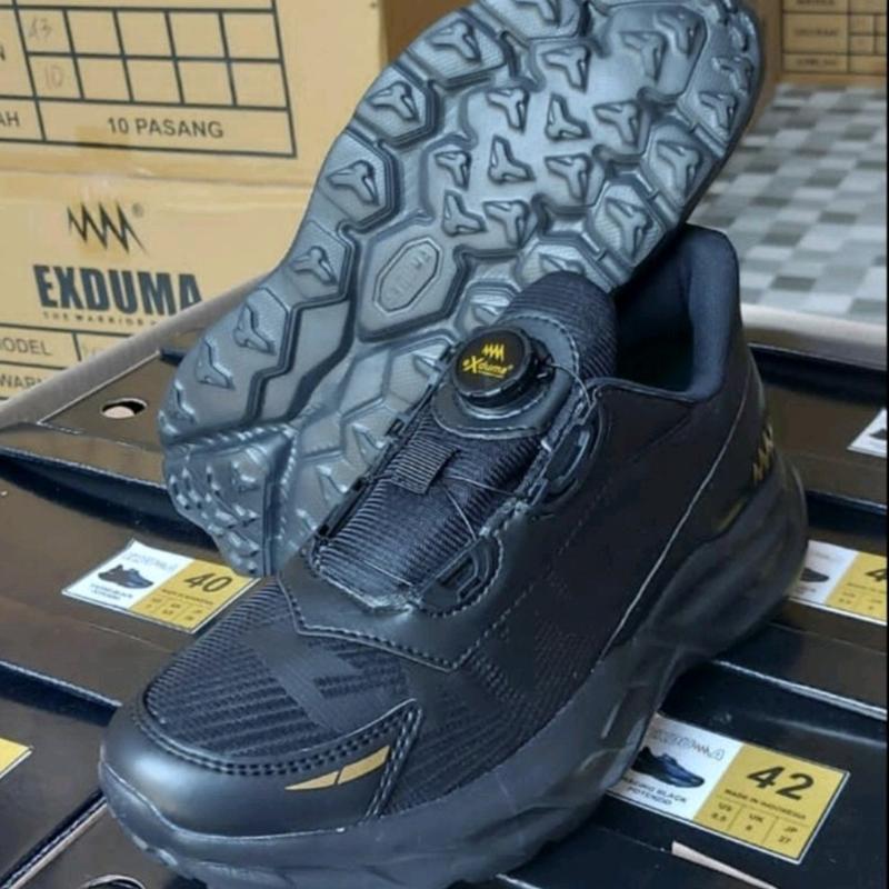SEPATU EXDUMA SPARCO HITAM TALI PUTAR SOL BARU 2024 ORIGINAL SNEAKERS Shoes 7
