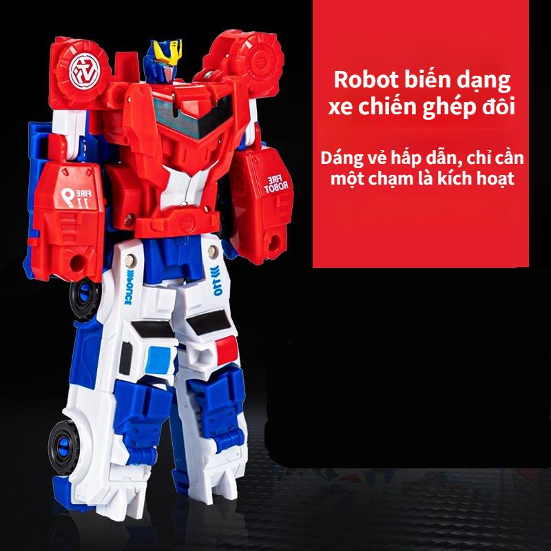 Robot Biến Hình Siêu Ngầu - Xe Tăng & Người Máy ️ | Chơi Đa Dạng Hấp Dẫn Cho Bé 3+ | Chất Liệu An Toàn Thiết Kế Độc Đáo!