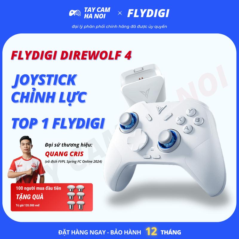 Flydigi DIREWOLF 4 tay cầm chơi game tốt nhất tầm giá - ƯU ĐÃI MỞ BÁN SỐ LƯỢNG CÓ HẠN