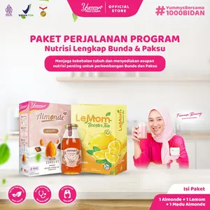 Paket Perjalanan Program (1 Almonde+1 Lemom+1 Madu) | Menemani Perjalanan Program Bunda dan Paksu Booster Ibu Hamil Paket Perjalanan Program (1 Almonde+1 Lemom+1 Madu) | Menemani Perjalanan Program Bunda dan Paksu Booster Ibu Hamil