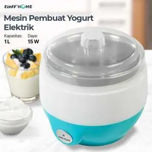 Mesin Pembuat Yogurt Maker Electric Portable 15W 1L - PA-10C - Blue