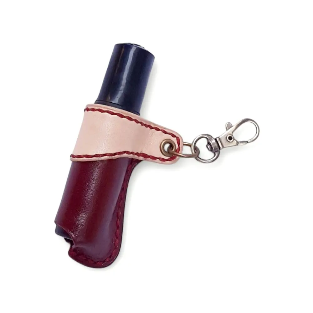 TUQ Rene Maroon - Freshcare Holder Kulit Asli