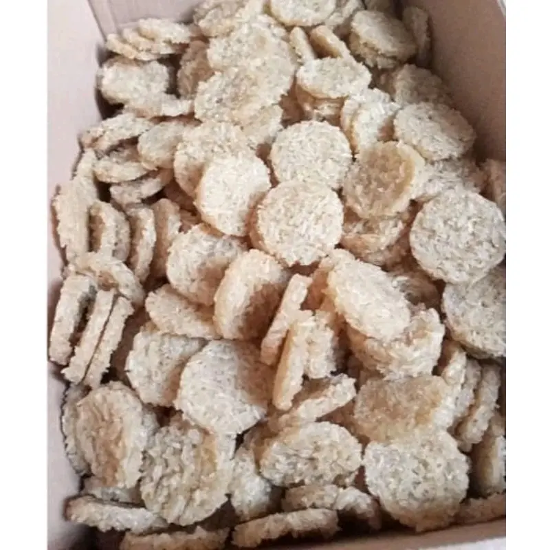 rengginang delumi rasa terasi udang ukuran mini isi 30 pcs masih mentah 2