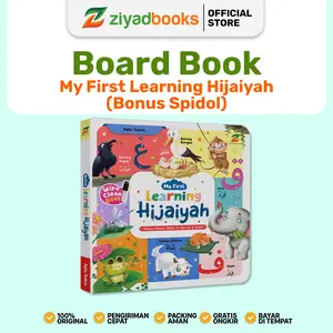 (Bonus Spidol) Hijaiyah Pertamaku - My First Learning Hijaiyah Boardbook Wipe Clean