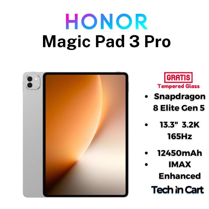 Jual Honor MagicPad 3 Pro Tablet 13.3Inch Snapdragon 8 Elite Gen 5