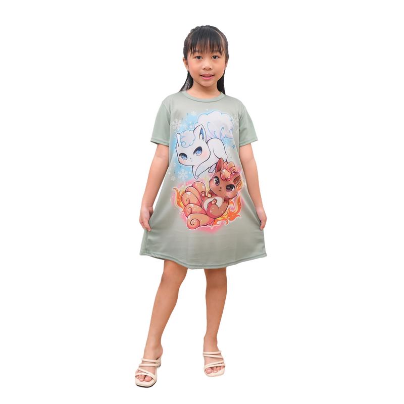 PROMO DASTER ANAK PEREMPUAN USIA 1-9 TAHUN ISI 6 PCS PRINTING FASHION BAJU TIDUR ANAK PROMO PAKET 2 5