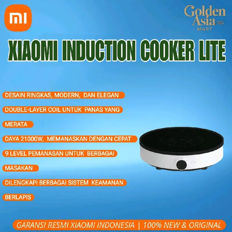 Xiaomi Kompor Induksi Listrik Induction Cooker Lite Garansi Resmi 0
