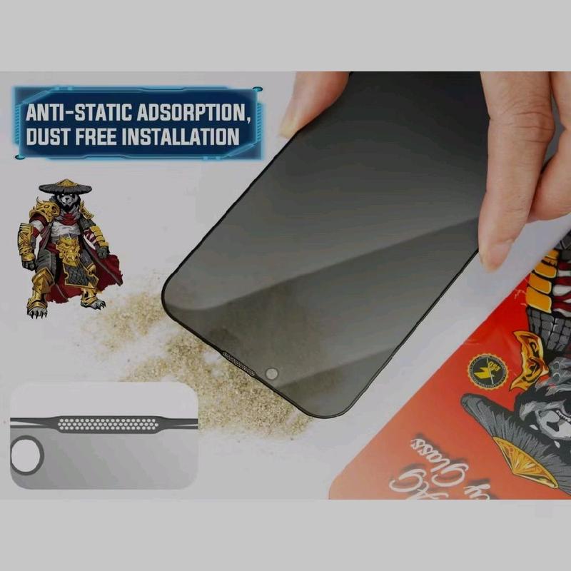 Anti Spy Glossy - Untuk iPhone + Bonus Case / Hf  - Anti Gores Kaca IPHONE ALL TYPE 1
