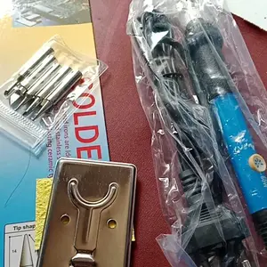 SOLDER SET Solder Adjustable Temperature Fast Heating 60W with 5 Tips