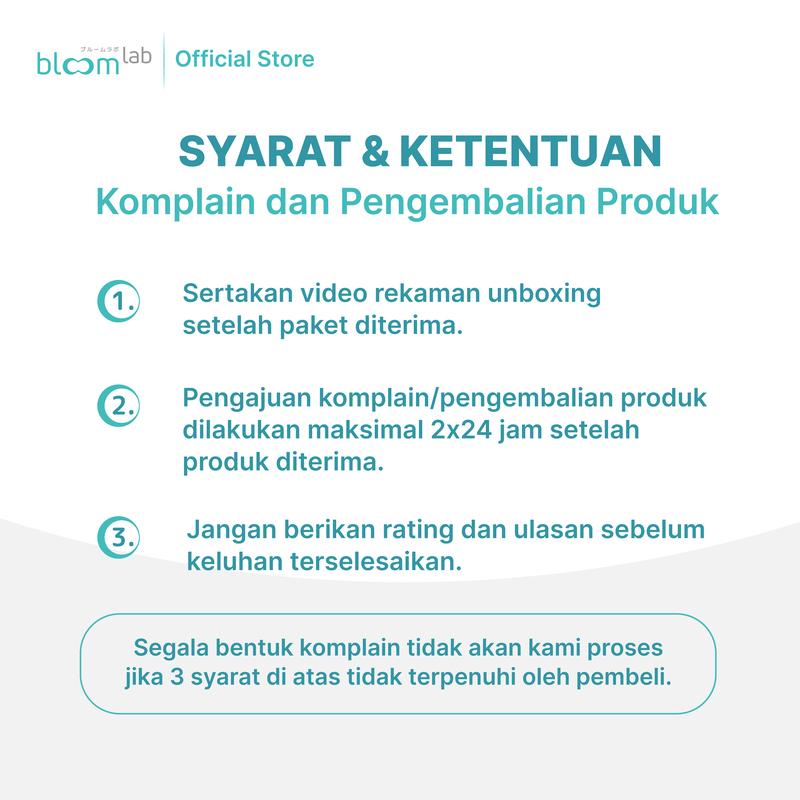BloomLab LunaBloom 3 Box (48 Sachet) Minuman Fiber Collagen Glutathione Rasa Peach - 16 Sachet Per Box 7