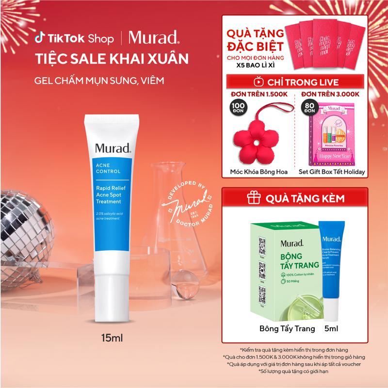 Gel chấm mụn Murad Rapid Relief Acne Treatment 15ml
