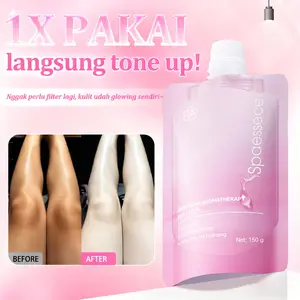 【HALAL】Spaessece Dr.ville Bodylotion Tubuh Aromaterapi Pencerah | Krim Tubuh Pemutih & Melembapkan | 150g Mencerahkan, Melembapkan, dan Wangi Tahan Lama dalam Satu Produk Niacinamide Acid Lightening toneup