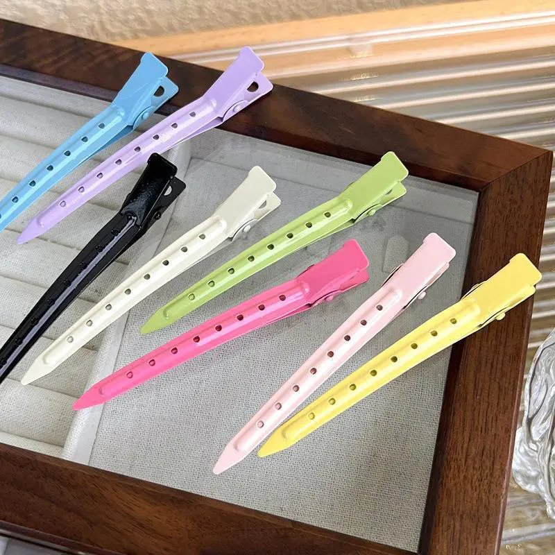 Korean Fashion Metal Women's Hairpins With Fluffy Hair Roots And Traceless Makeup Hairpins