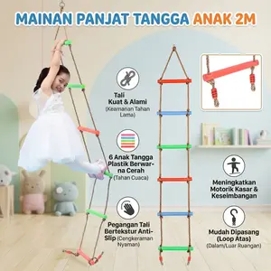 COOLPLAY Mainan Panjat Tangga Anak Climbing Ladder Playground 2M - B-201