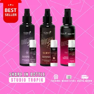 (share in bottle) studio tropik dream setter make - up setting spray Kosmetik Wajah