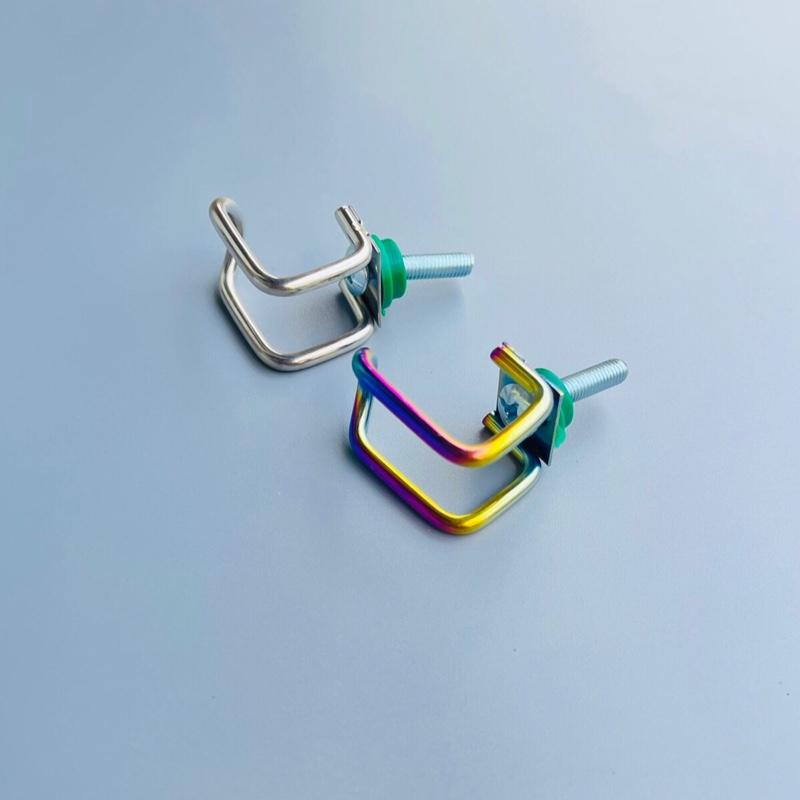 Móc Treo Đồ Innox Xi Màu Titan Innox Kiểu Chữ U Gắn Nhiều Loại Xe Máy Phụ Kiện Phụ Tùng Treo Tường