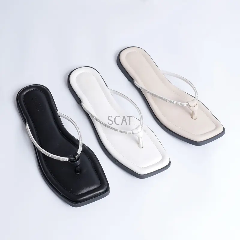 SCAT Serra Sandal Wanita Sandal Flat Sandal Selop Sandal Wanita Kekinian Daily Raya Lebaran Daily Raya Lebaran 0
