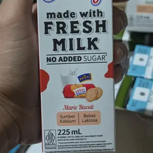 12/24pcs Susu Cimory No Added Sugar 225ml dengan 4 Rasa Unik Chocholate, Almond, Marie Biscuit, dan Matcha - New Arrival only on TikTok Shop