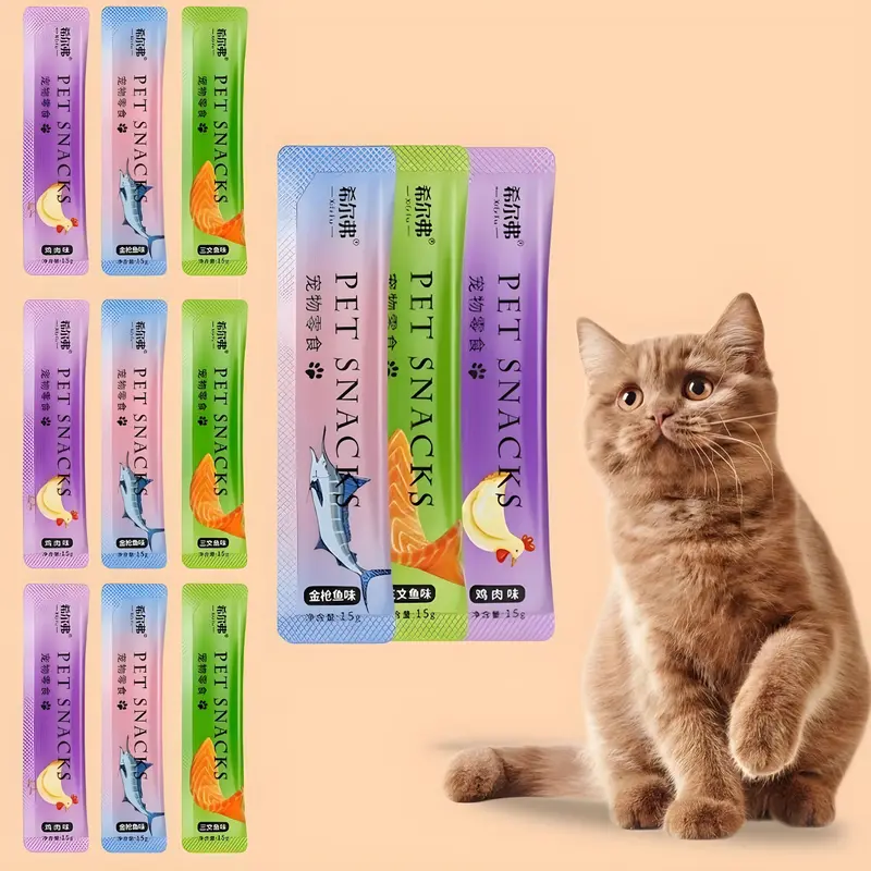 Snack Kucing Cat Treats Creamy Seperti Meo Creamy Vitamin Anabul Tetap Sehat FEFARM 6