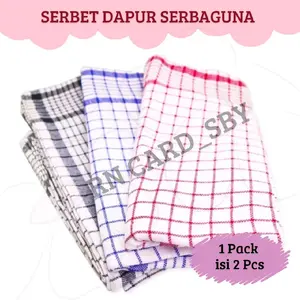 ( 2 Pcs ) Serbet Murah || Serbet Dapur Serba Guna