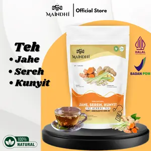 MAINDHI Teh Jahe, Sereh, dan Kunyit Kemasan 20 Teabag