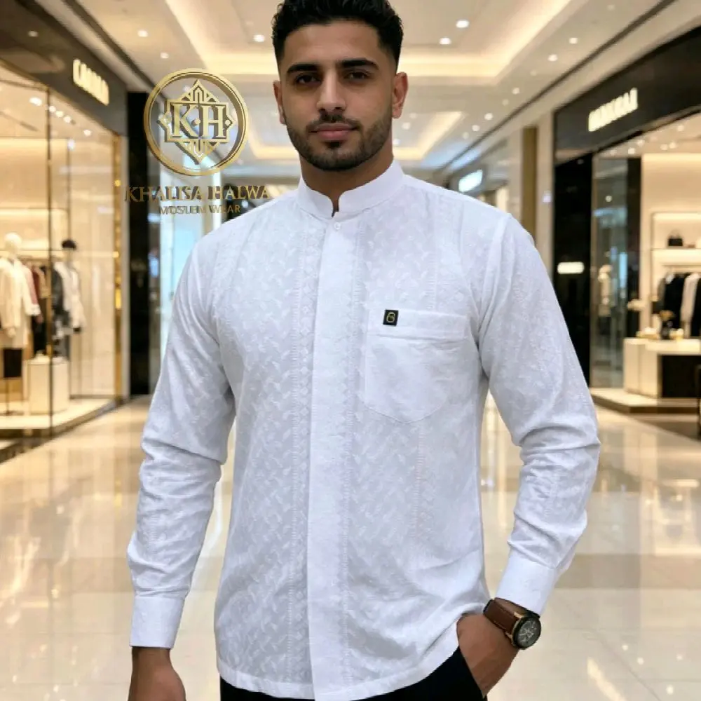 Koko Paris Premium Halus dan Lembut dengan Motif Timbul Mewah - Nyaman Reguler Fit Pria