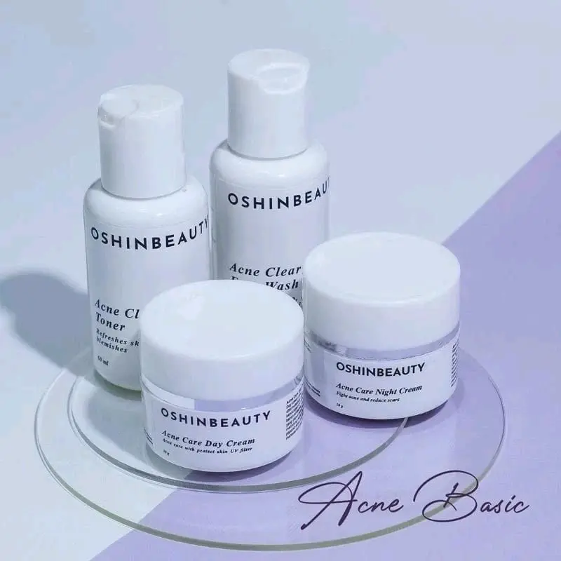 Paket 5in1 Paket OSHiN BEATY/OSHINBEAUTY/Paket Ance Series/Paket Glow Series/Encer/Satuan 4