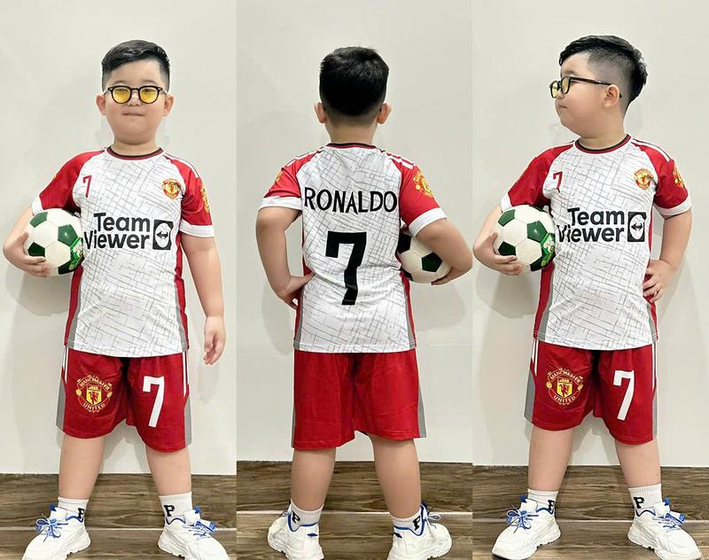   G20  12-45kg Đồ bộ bé trai kiểu đẹp mặc Tết thể thao đơn giản chất thun lạnh thái 