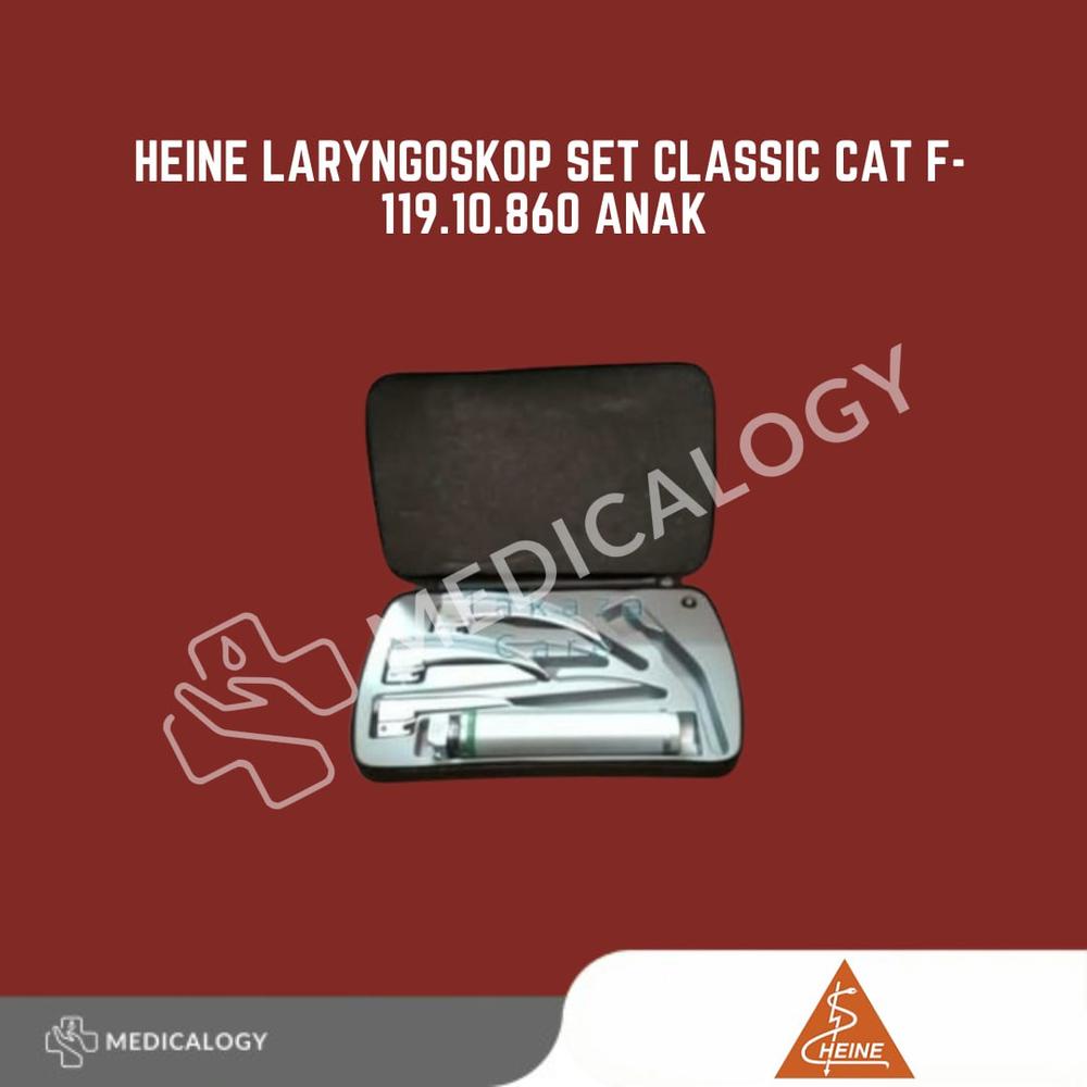 Heine Laryngoskop Set Classic Cat F-119.10.860 Anak