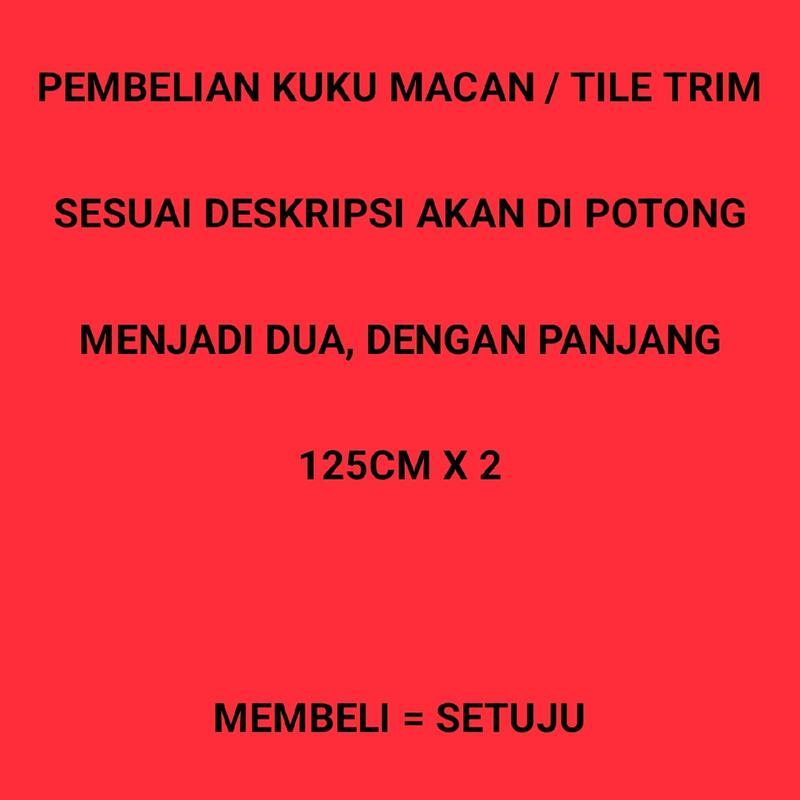 kuku macan stainless/ alumunium Aluminium Silver Gold Hitam 1