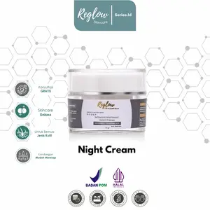 [COD] Reglow Intensive Whitening Night Cream - Atasi Kulit Kusam, Samarkan Flek Hitam Mencerahkan Wajah Garis Halus Serta Tanda Penuaan Dini