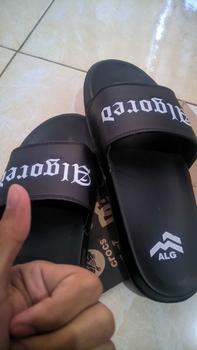 Product Review of Algored Sandal Slop Pria Type Since Sandal Slide sandal slippera sandal slip one pria dan wanita. Hitam Shoes Karet Selop Sendal from i**d 0